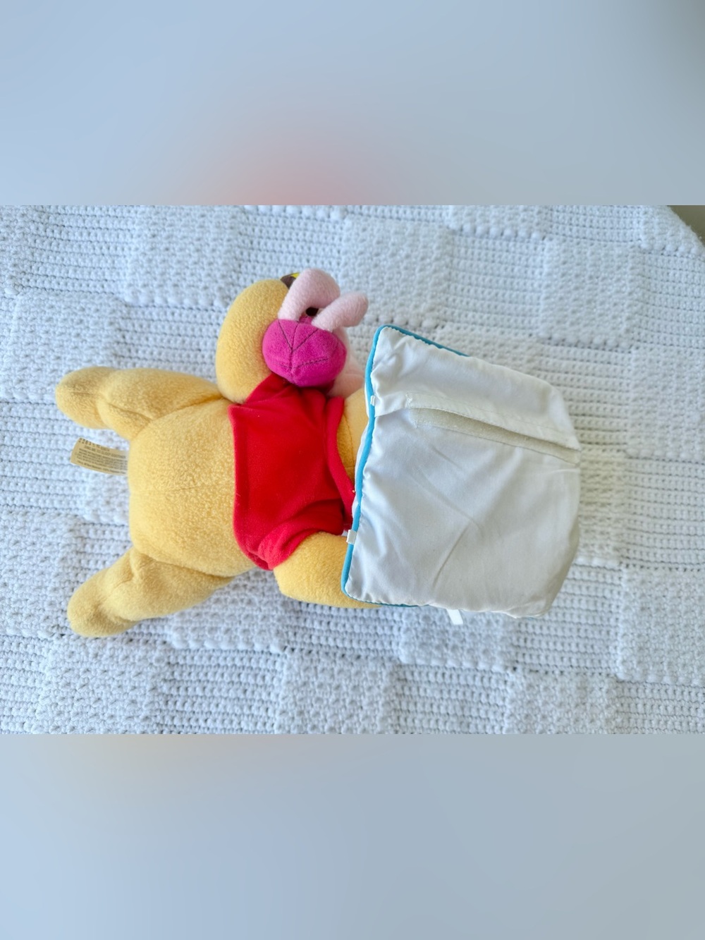 Vintage Fisher-Price Disney Winnie the Pooh "Sing Me to Sleep" Soother plush - Picture 7 of 12